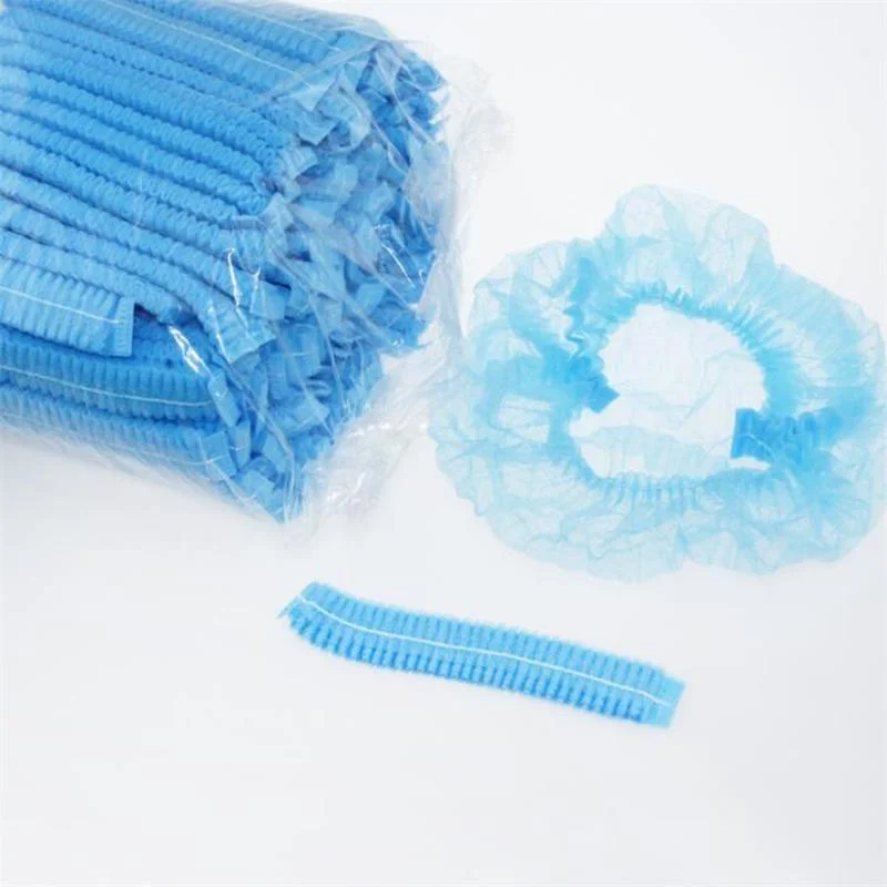 Disposable Nonwoven Doctor Cap Elastic Non Woven Surgeon Cap with Ties