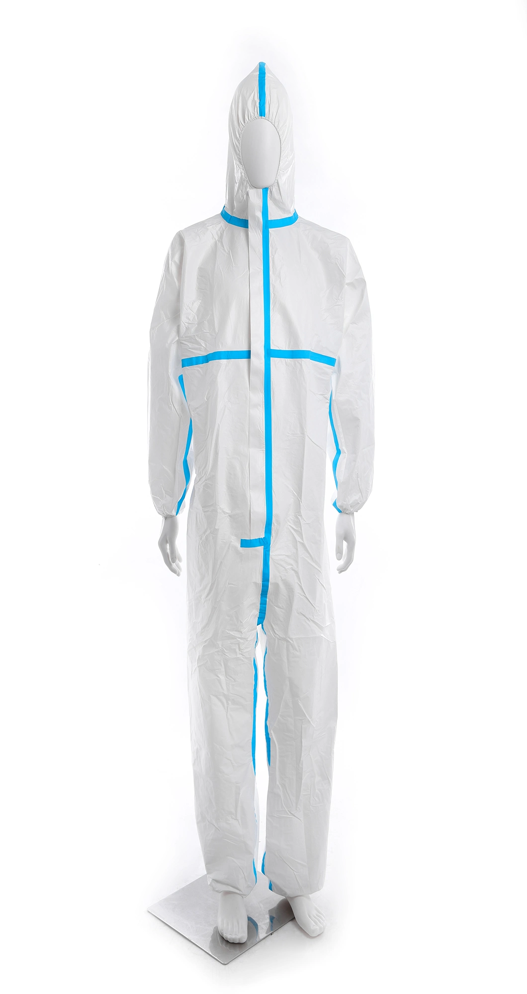Type4b/5b/6b PPE Coverall Disposable Protective Clothing Microporous Overalls