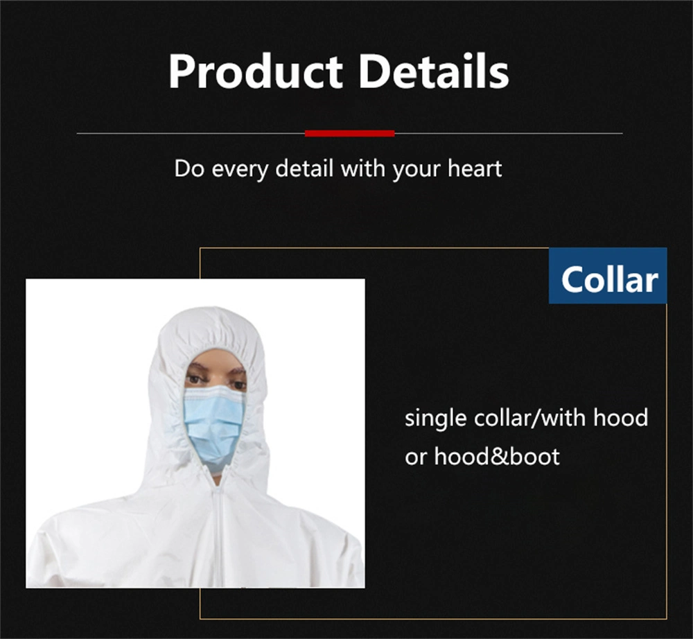 4/5/6 Taped Disposable Waterproof Overalls by SMS or Microporous Coveralls