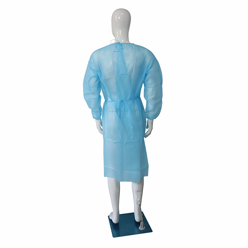 35g/40g/45g SMS Non Woven Sterile Disposable Medical Standard/Reinforced Surgical Gown for Hospital