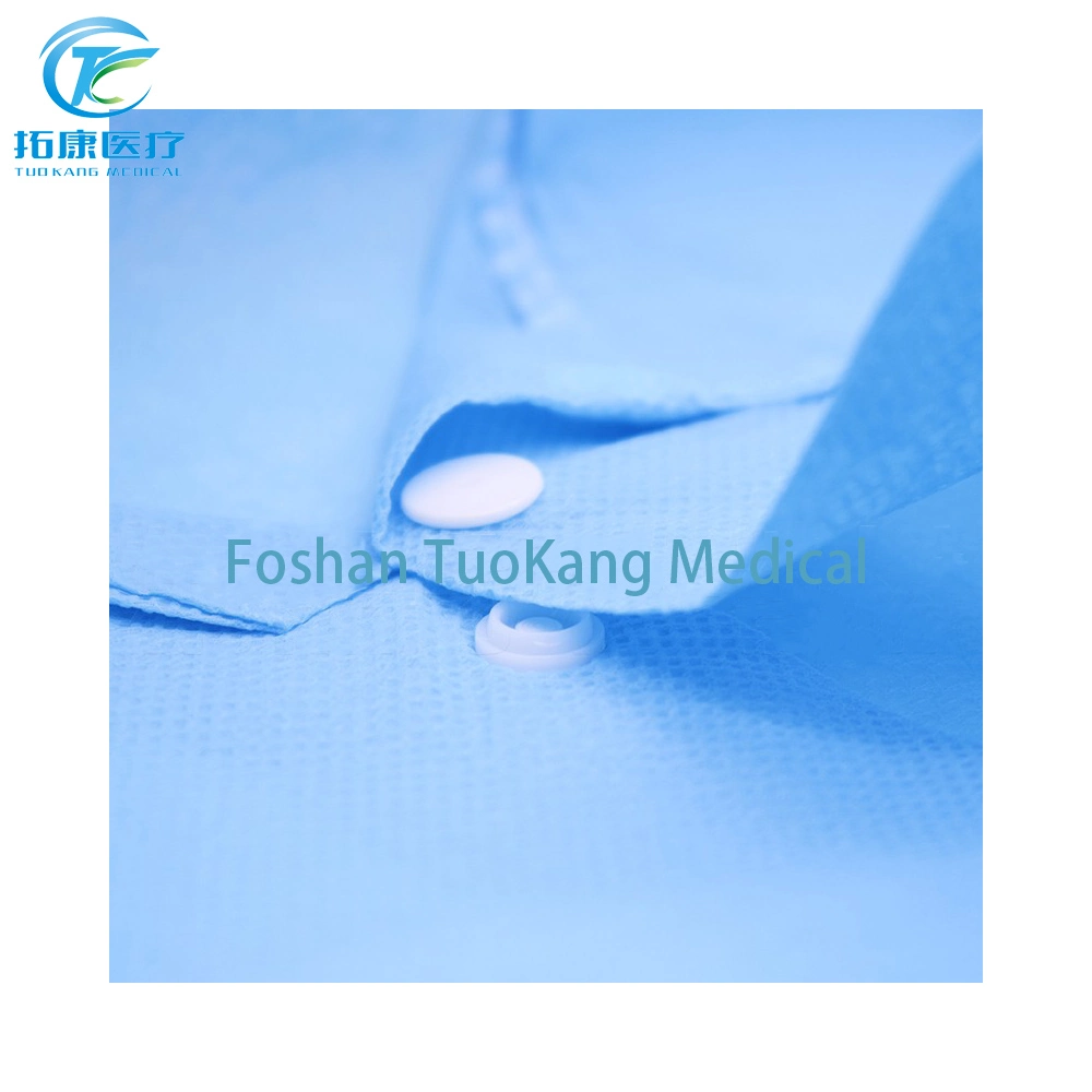 New Arrival Disposable Dental Isolation Nonwoven Gown Suit Dustproof Clothing in Laboratory