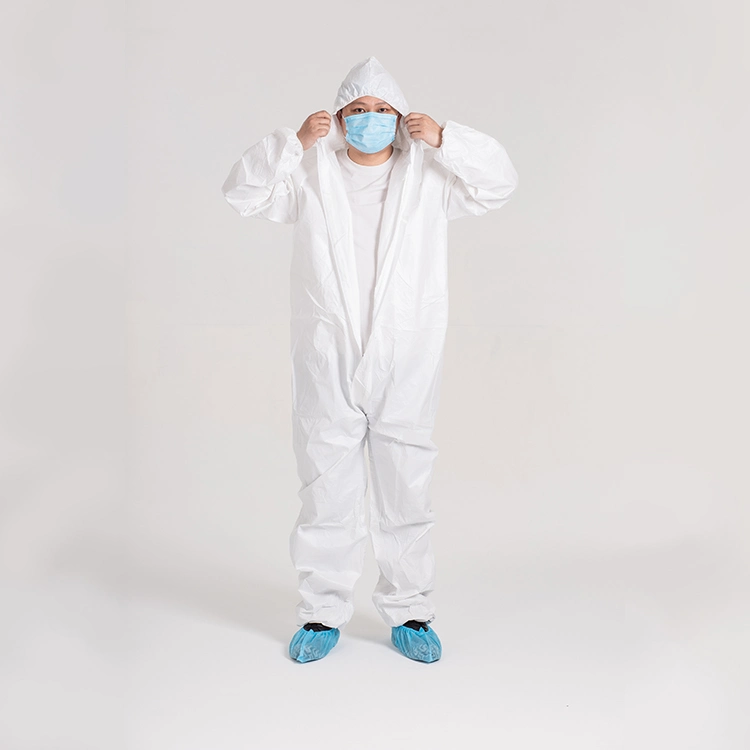 PPE Disposable Medical Protective Coverall Clothing Protection Suit for Hospital Medical Disposable Coverall Protection