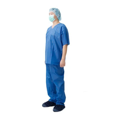 Medical Use Disposable Nonwoven Scrub Suit