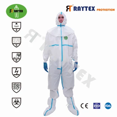 Disposable Protective Jacket and Pants Suits