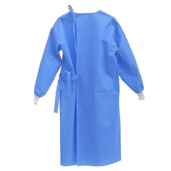 Factory Sterile SMS Reinforced Surgical Gown