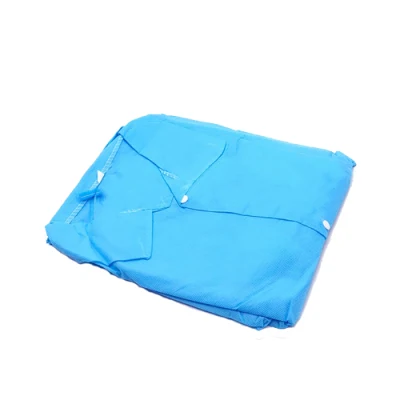 New Arrival Disposable Dental Isolation Nonwoven Gown Suit Dustproof Clothing in Laboratory