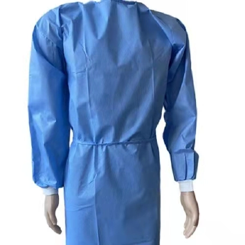 PP/PP+PE/SMS/SMMS Medical Disposable Reinforced Surgical Isolation Gown