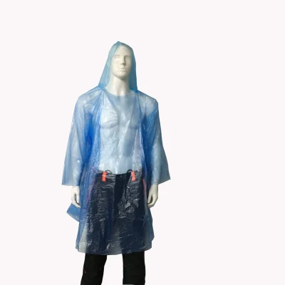 Disposable Adult Coverall Lab Coat Raincoat Protective Suit
