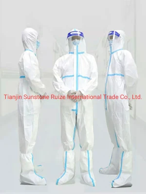 Hot Sale Protective Suit White Disposable