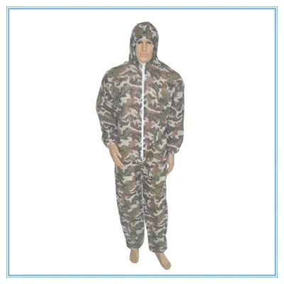 Type 5 6 SMS PPE Coverall Suit Disposable Overall with Hood