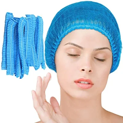 Disposable Bouffant Cap/Mob Cap/Clip Cap/Surgical Caps/Nurse Cap